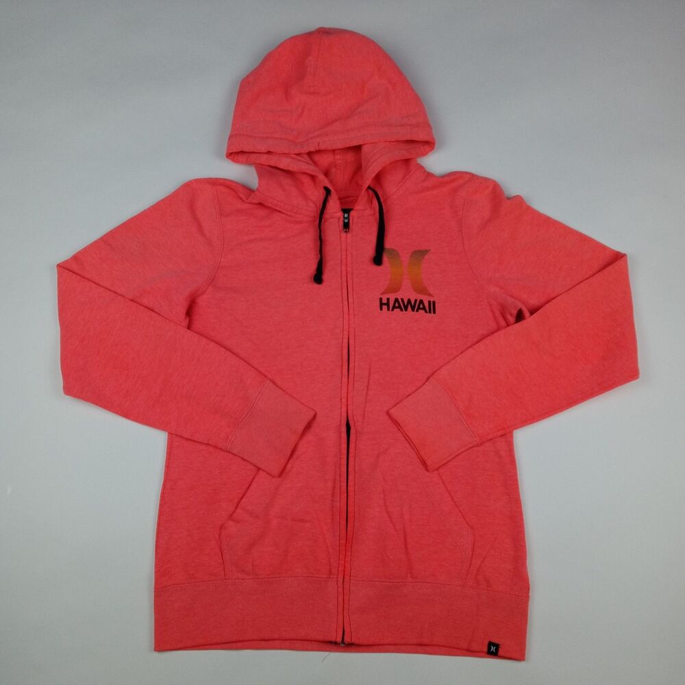 HURLEY Hawaii Zip Up Hoodie Sweatshirt Sweater Women's Size Small